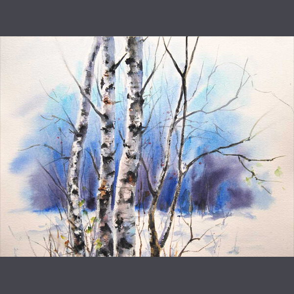 Löwenzahn, Aquarell